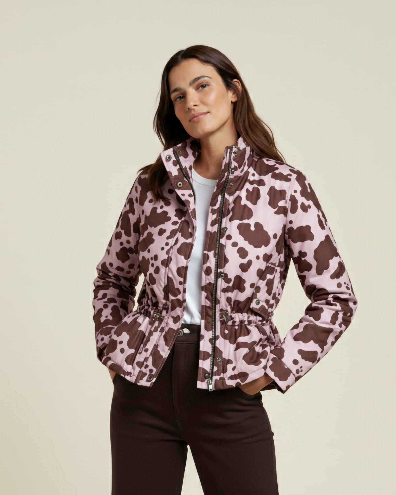 CHAQUETA BRUNA COW