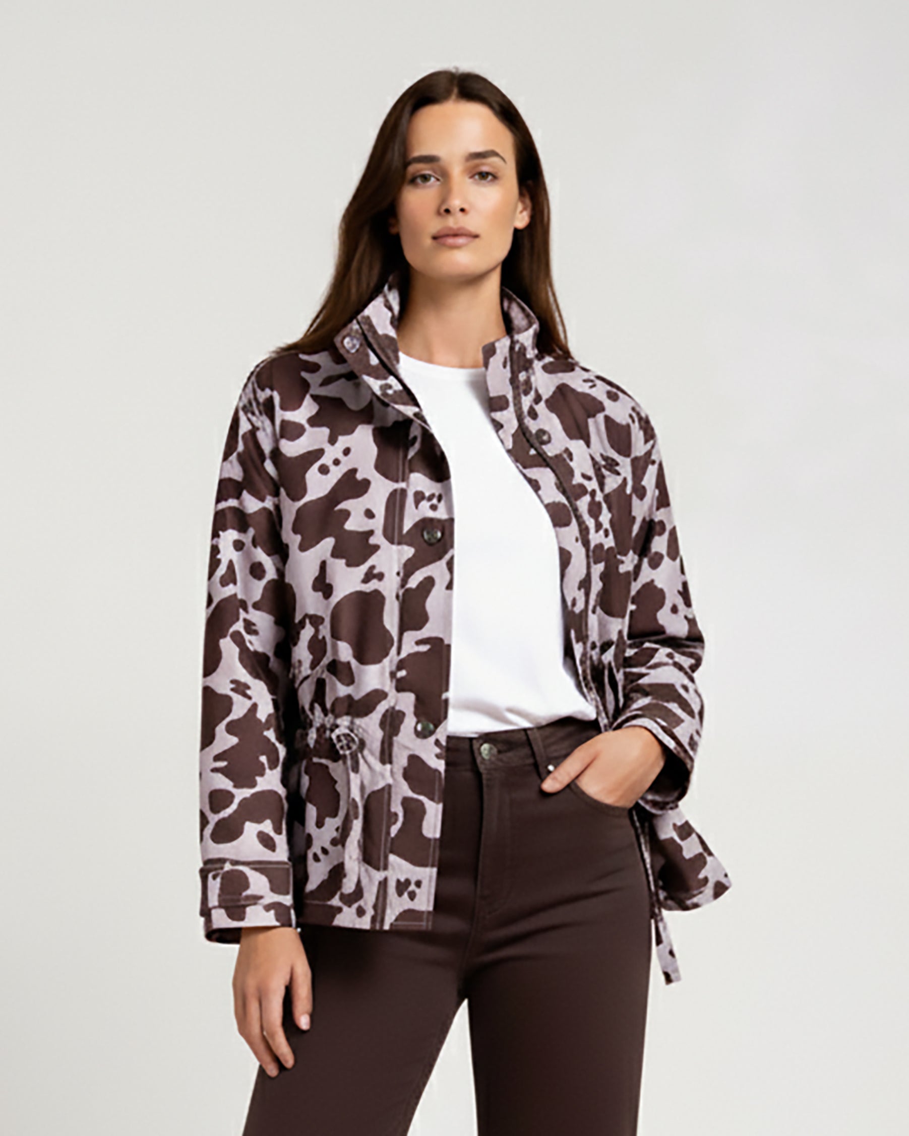 CHAQUETA BRUNA COW