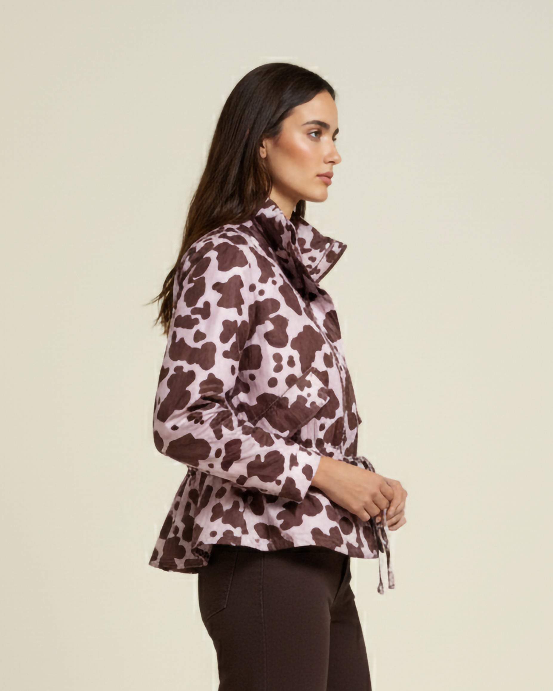CHAQUETA BRUNA COW