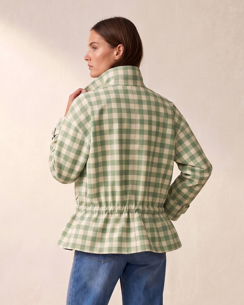 Chaqueta TRAMMA verde menta