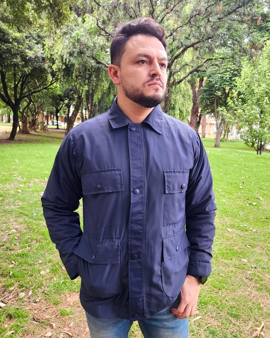 Chaqueta Espine Azul naval