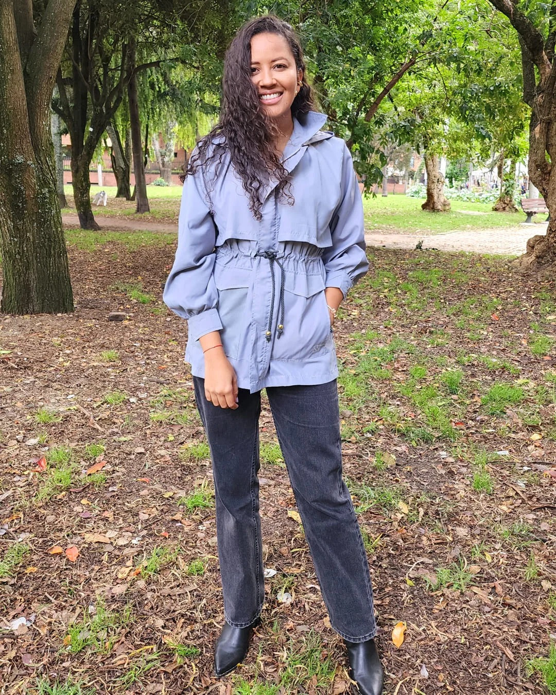 Chaqueta OPALO perla 30% OFF