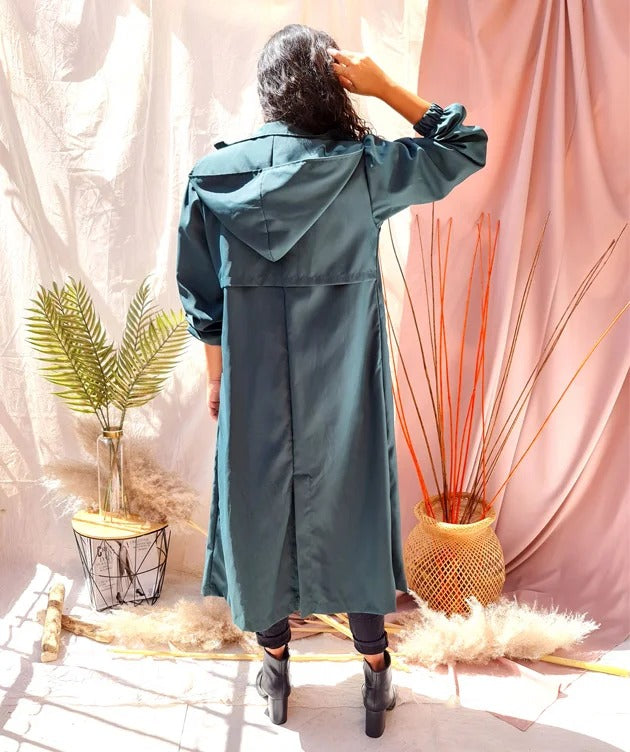 Abrigo UMAI verde esmeralda