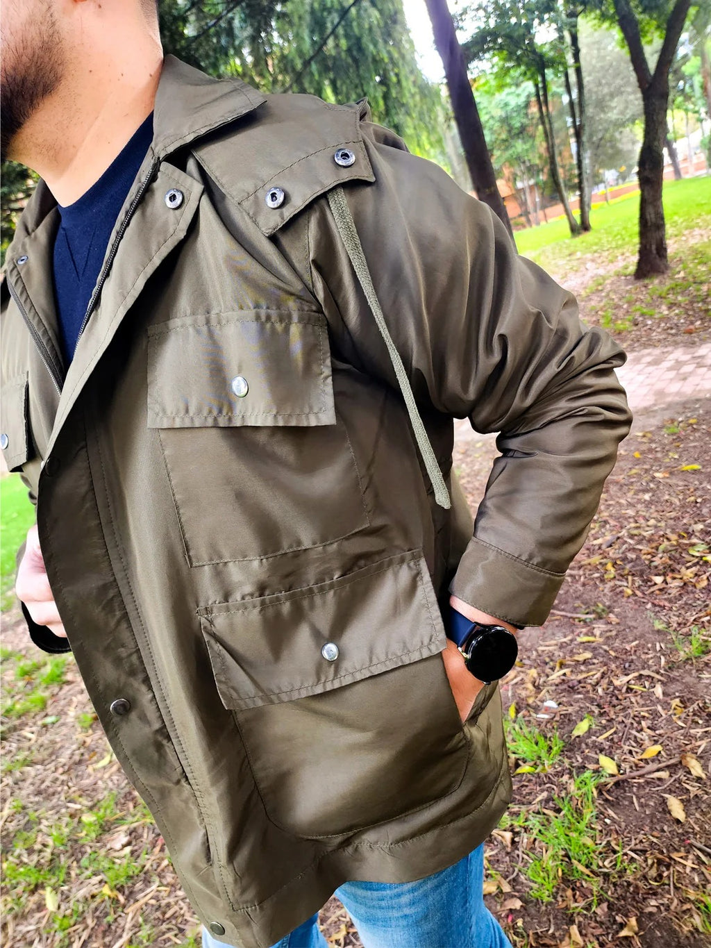 Chaqueta Espine Oliva