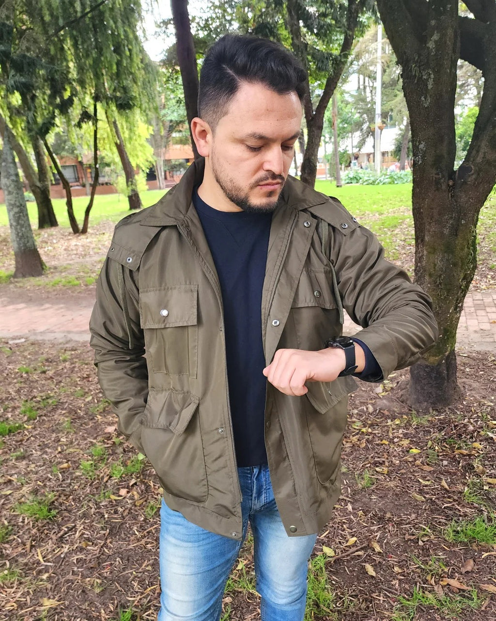 Chaqueta Espine Oliva