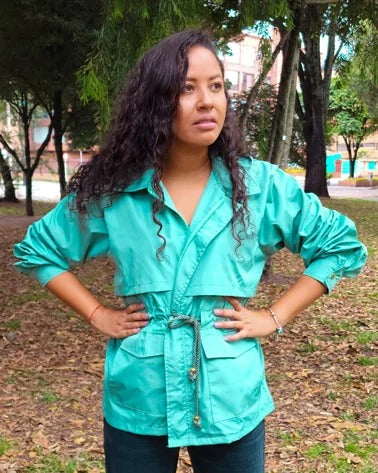 Chaqueta OPALO menta 30% OFF