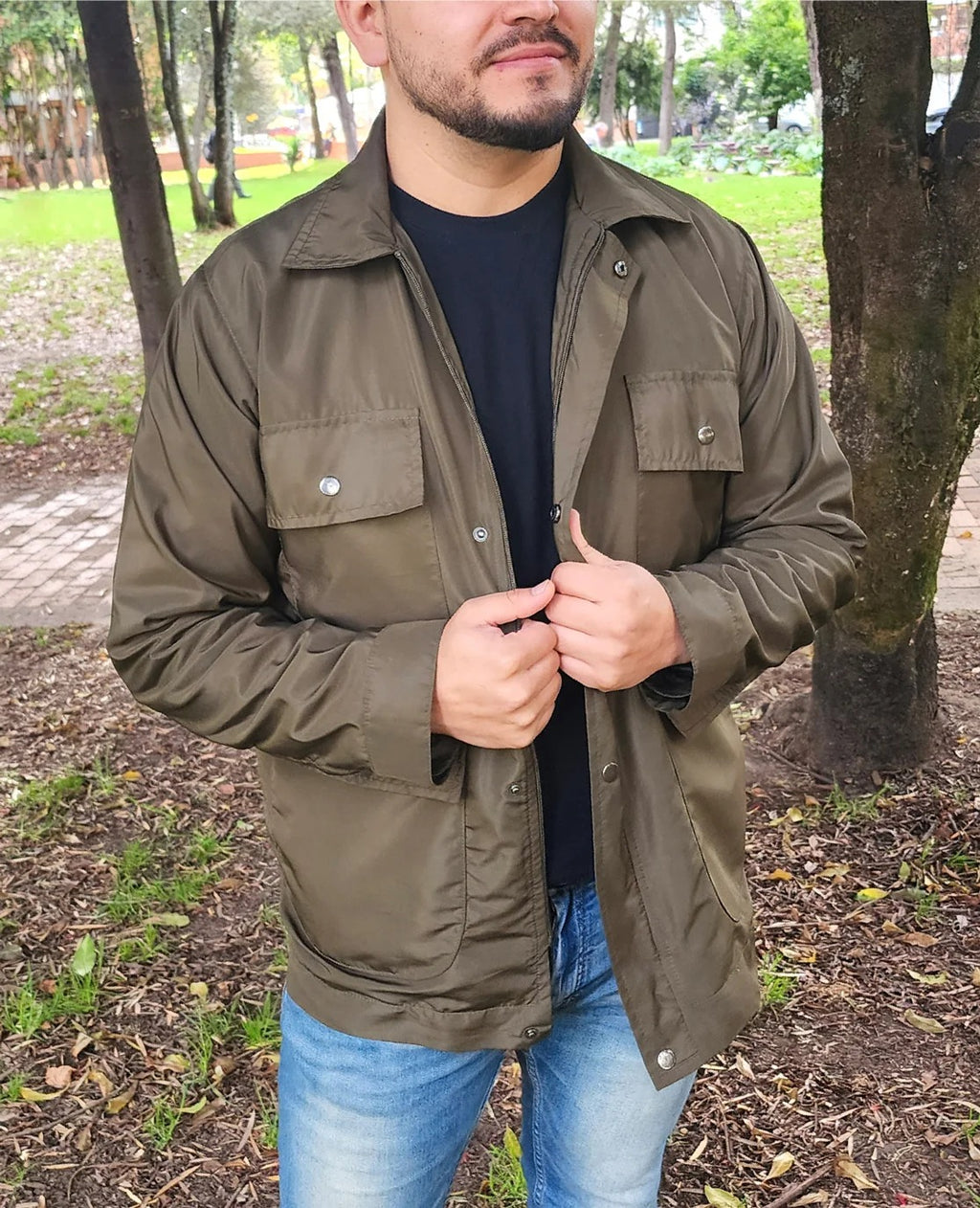 Chaqueta Espine Oliva