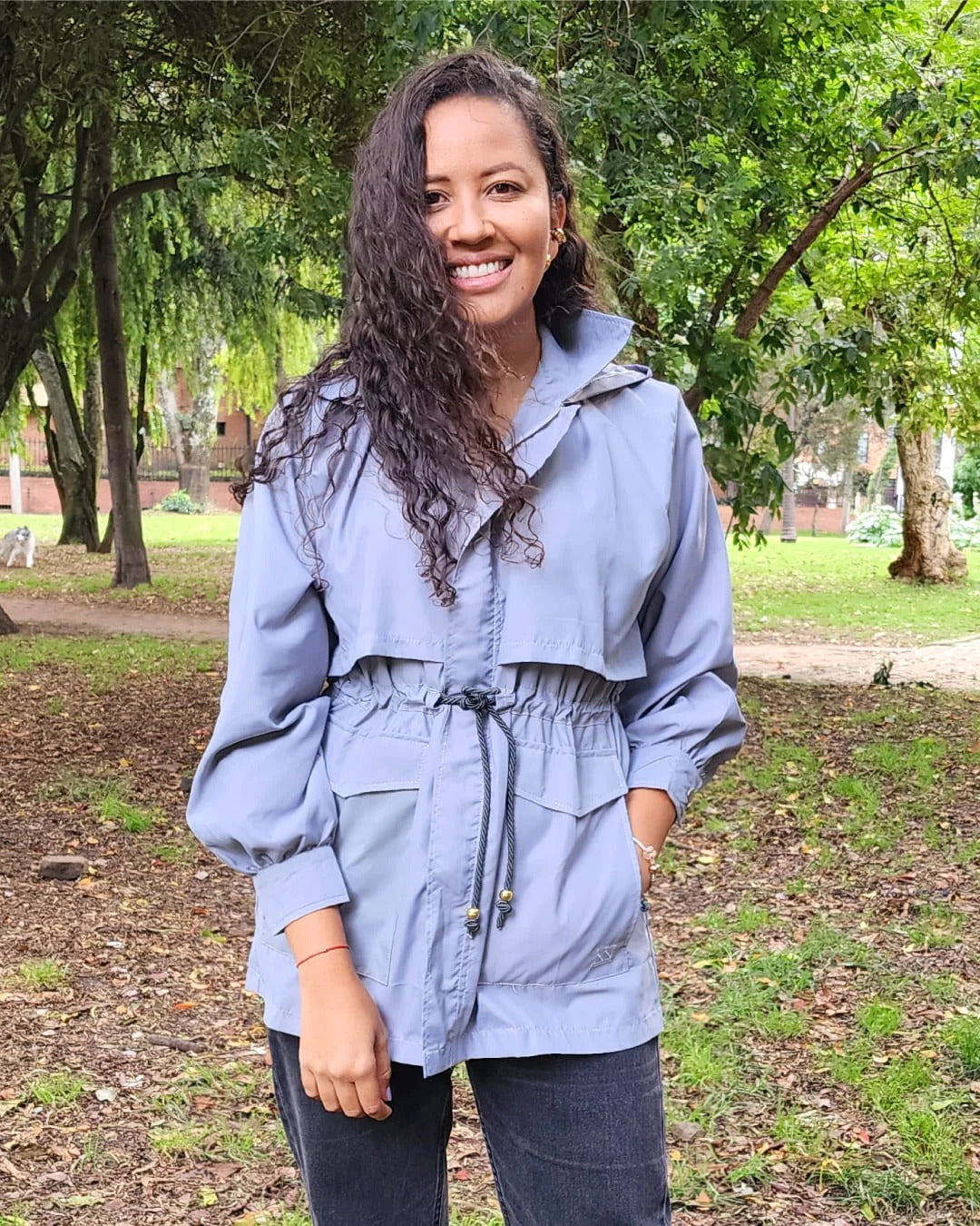 Chaqueta OPALO perla 30% OFF